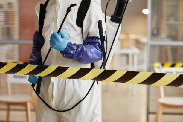 Professional Hoarding Cleanup technician working in Waterboro, ME